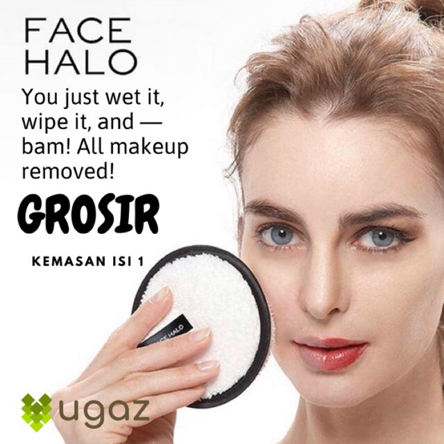 Face Halo Grosir Isi 1 - Pembersih Wajah Ajaib