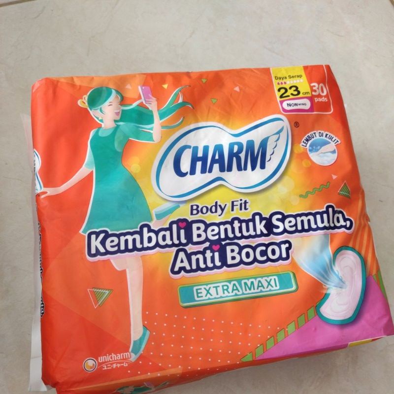 Softex Charm no sayap isi 30