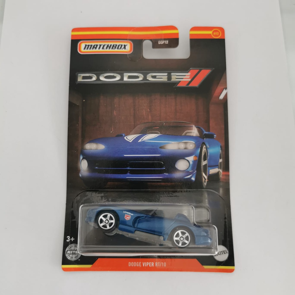 Matchbox DODGE VIPER RT/10 RT 10 Biru | DODGE SERIES | MBX Mobil Mainan