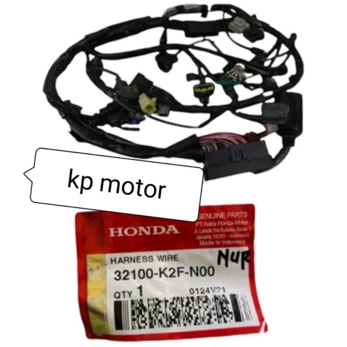 Kabel body harness wire scoopy 2021 non remote original