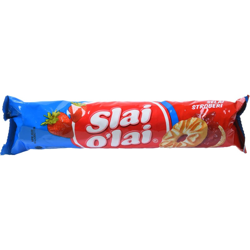 

Roma Biskuit Slai O'lai Strawberry 128g