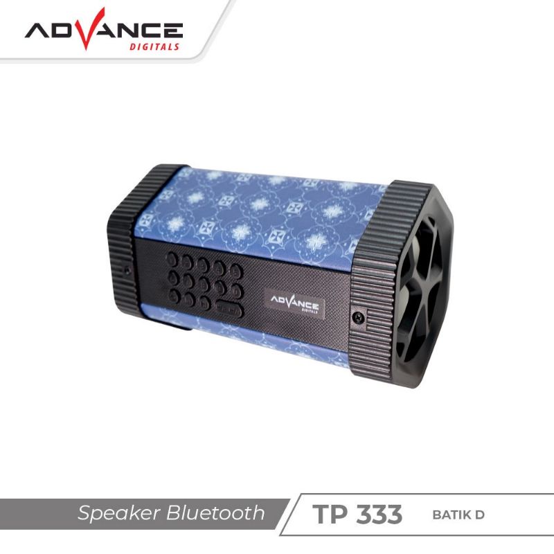 Advance Speaker Portable Bluetooth TP 333 Batik