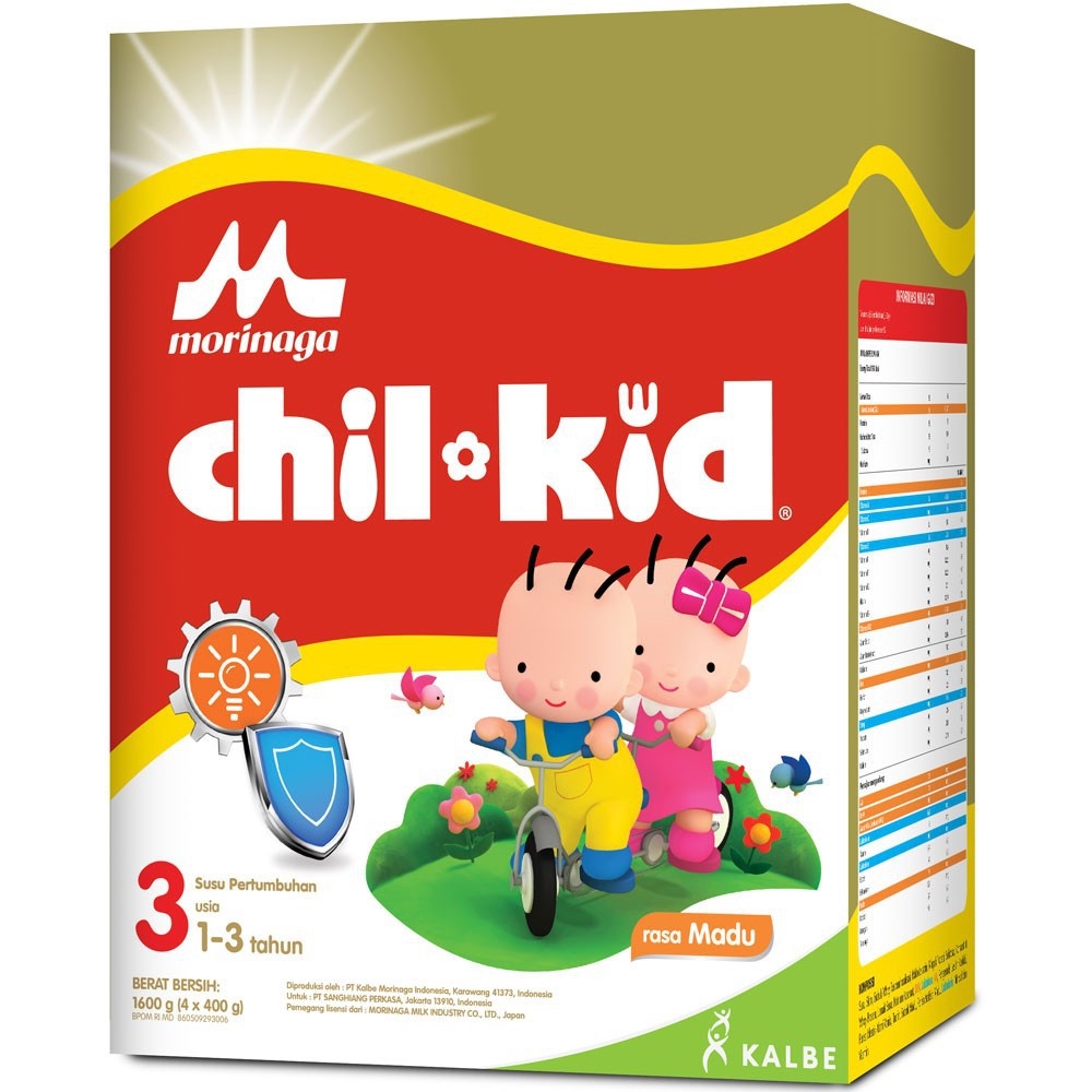 Morinaga Gold Chil Kid ( 1-3 tahun ) 1600 Gr