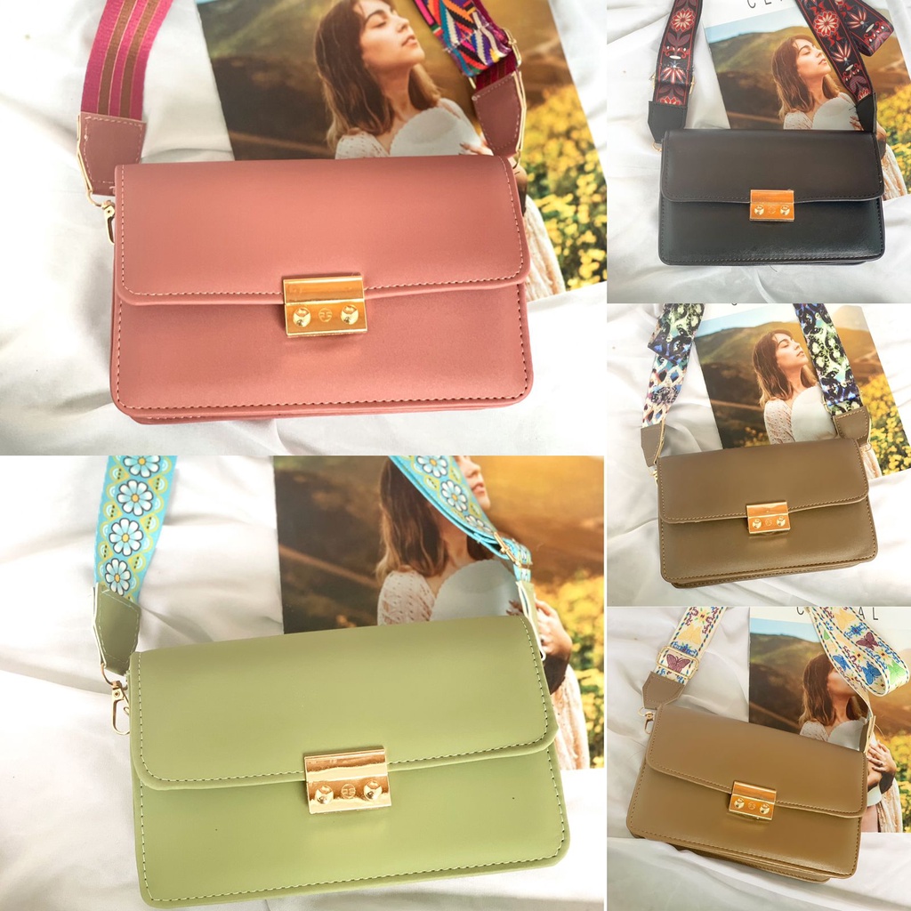 Tas Prima Strap tas wanita tas selempang wanita tas strap tas dengan tali strap wanita selempang