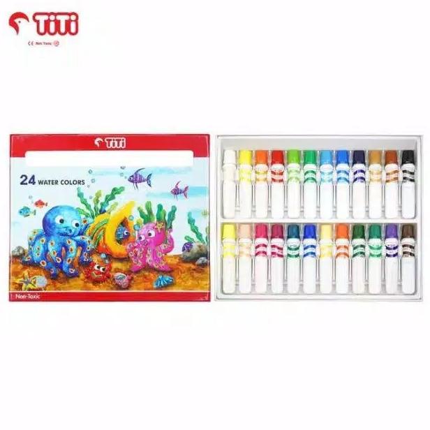 

PROMO Titi Water Color/Cat Air Titi 24 Warna/CAT AKRILIK SET/CAT AKRILIK SET 24 WARNA/CAT AKRILIK PASTEL/CAT AIR/CAT AIR LUKIS SET/CAT AIR GIOTTO/KUAS LUKIS 1 SET/KUAS LUKIS KECIL/KUAS LUKIS LENGKAP/KANVAS LUKIS/KANVAS LUKIS SKETSA/KANVAS LUKIS