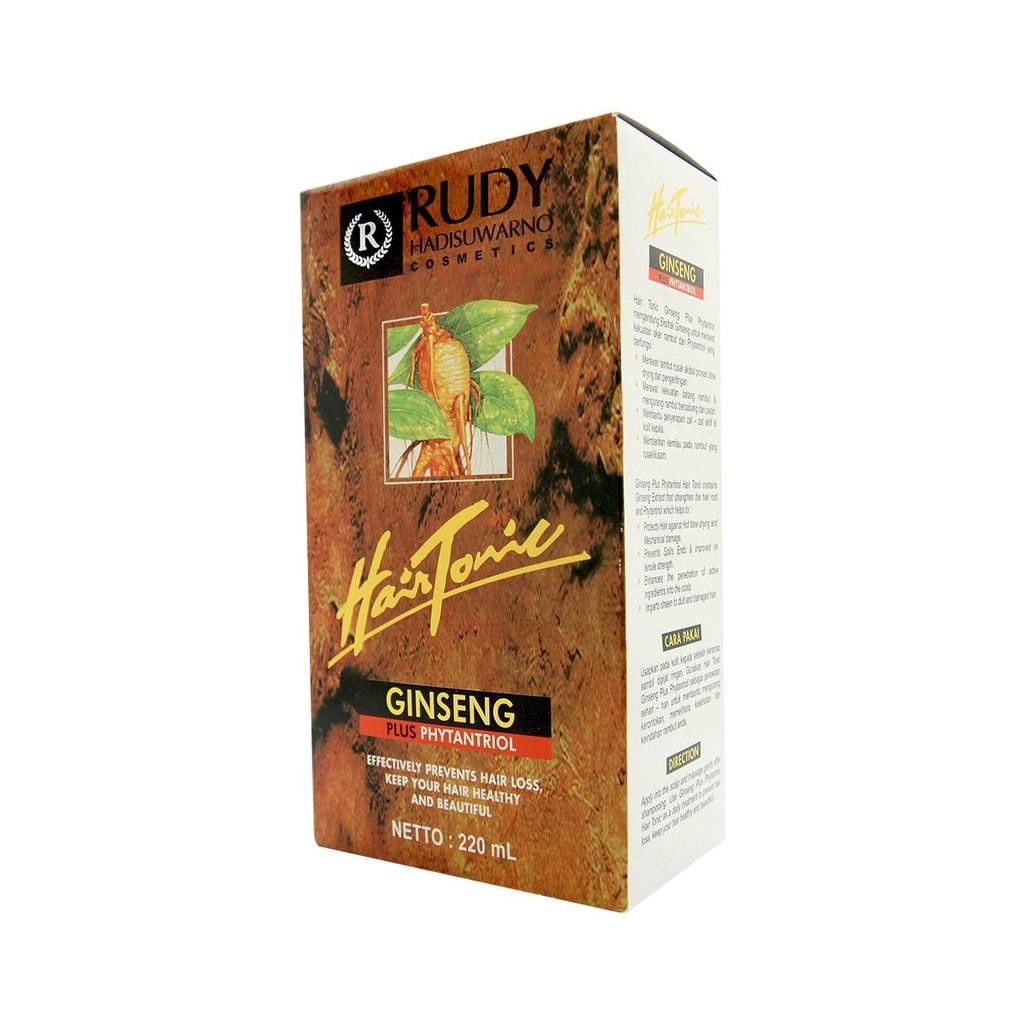 Rudy Hadisuwarno  Hair Tonic Ginseng Plus Phytantriol Kuning 100 / 200 ml