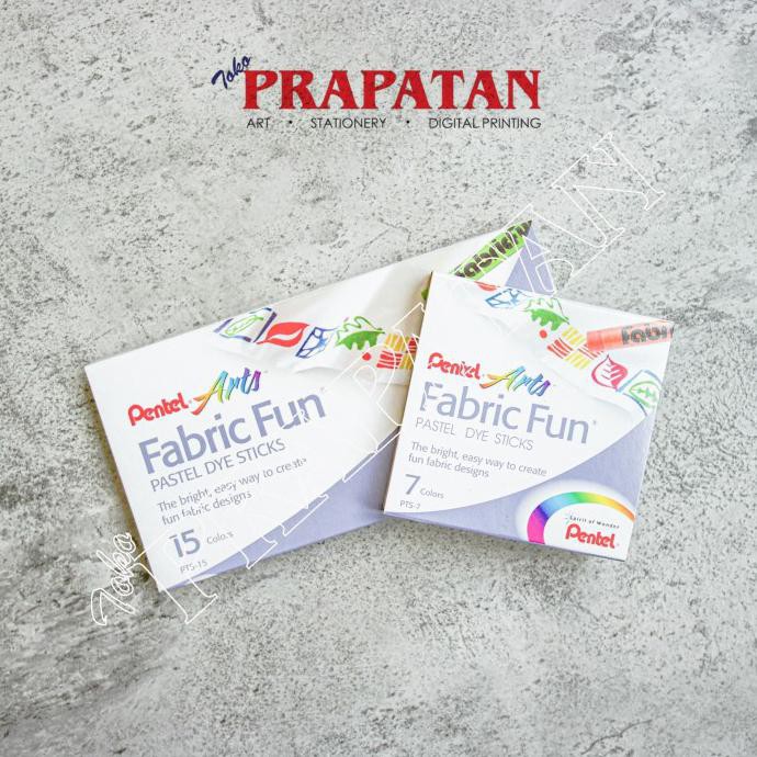 

Best Produk] Pentel Fabric Fun 15 Warna