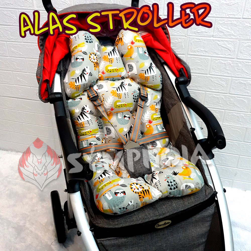 [COD] [NEW ARRIVAL] Alas Stroller Universal Strollerpad Pelindung Semua Stroller Model Elephant