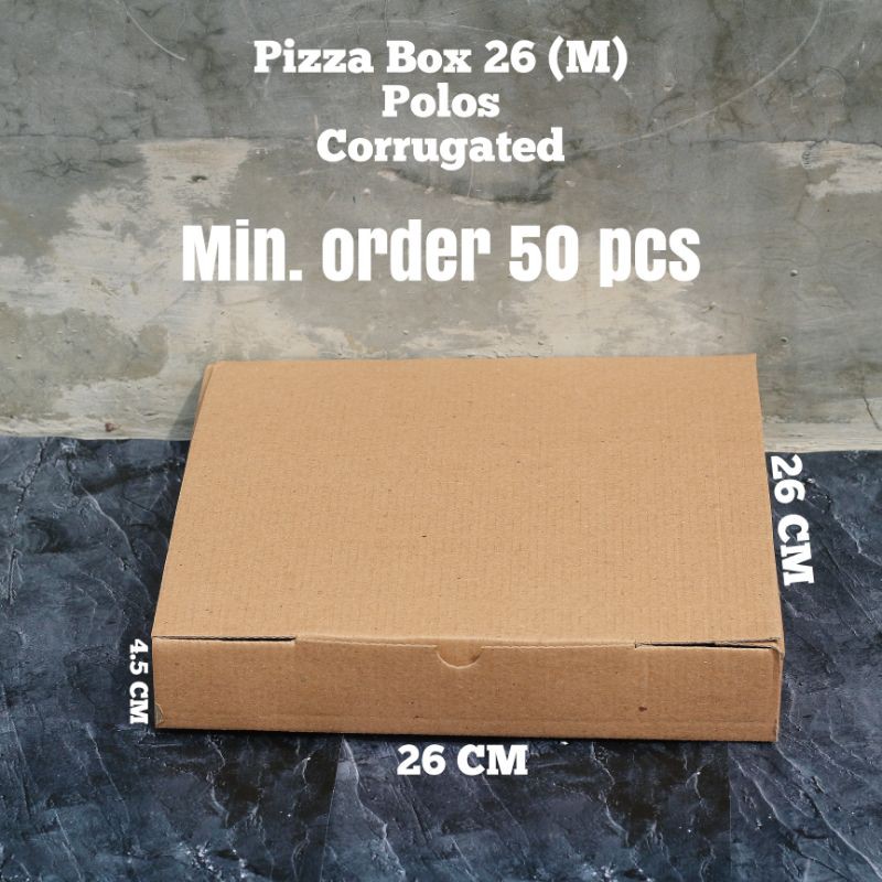 

KOTAK BOX PIZZA KARTON POLOS 26