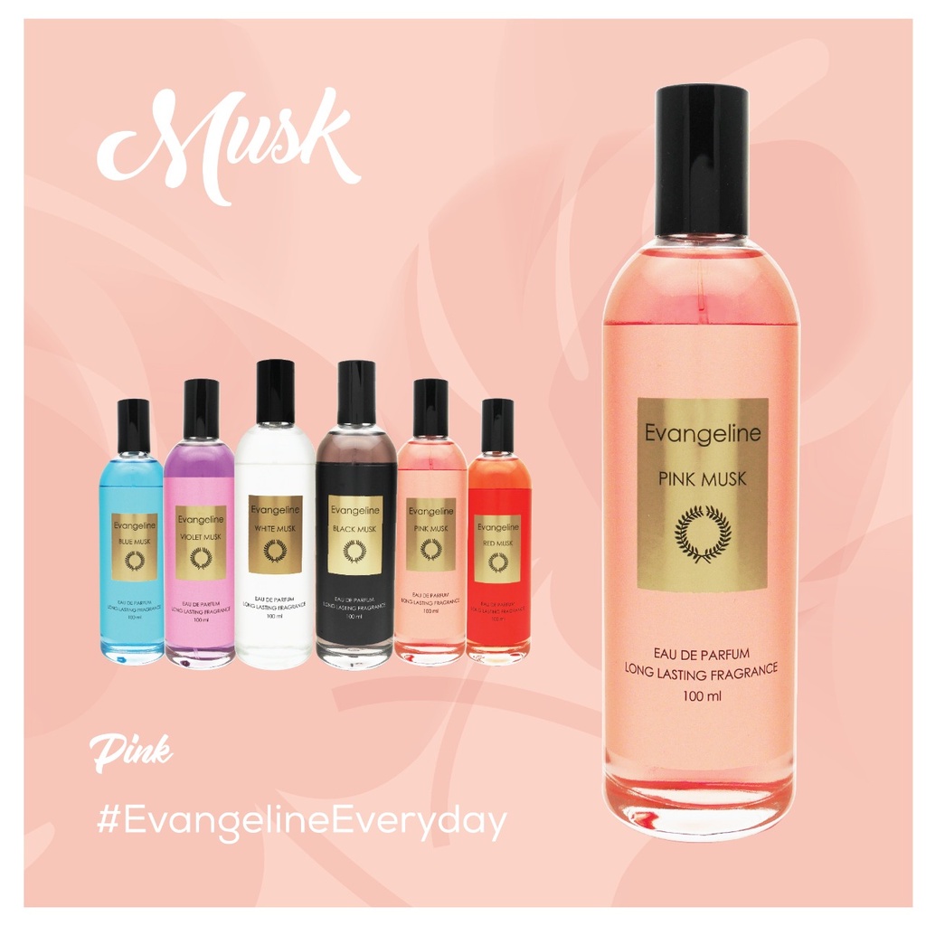 ⭐ BAGUS ⭐ EVANGELINE EDP MUSK 100ML | EAU DE PARFUME Woman Parfume