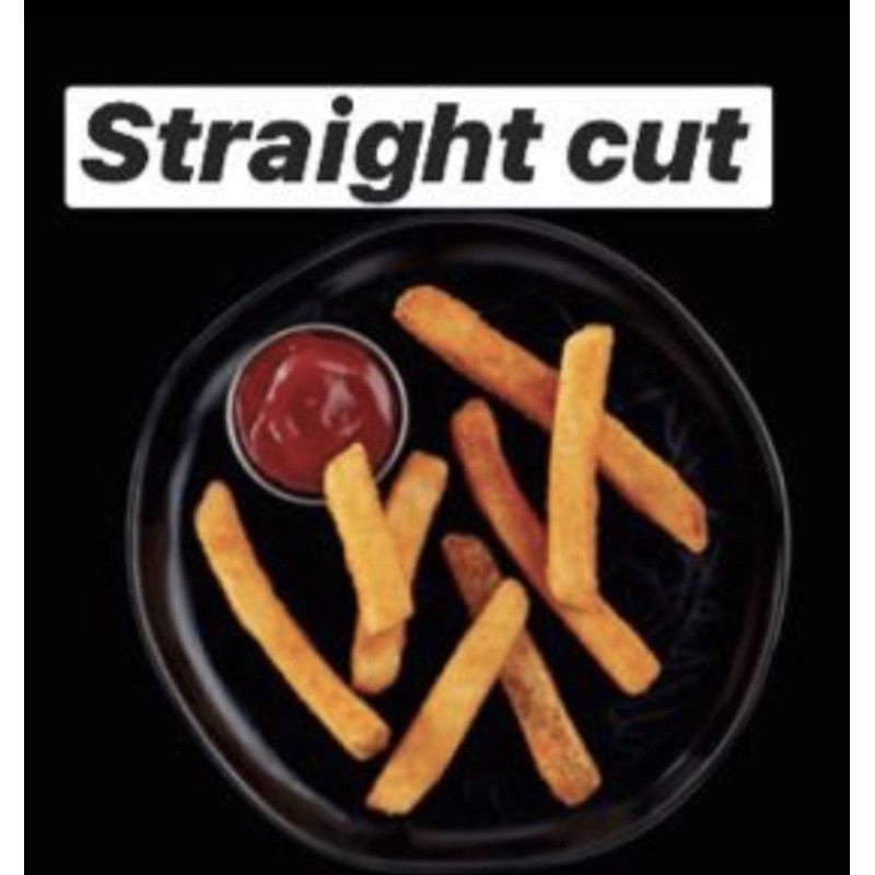 

kentang straight cut