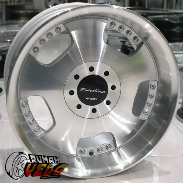 Velg mobil work DH euro pcd 5x114.3 pcd 5x100