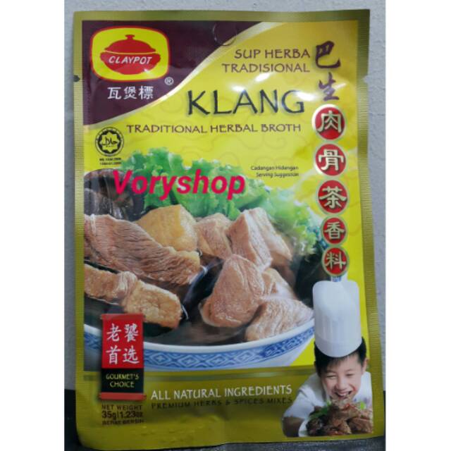 

Claypot Klang Traditional herbal Broth 35gr