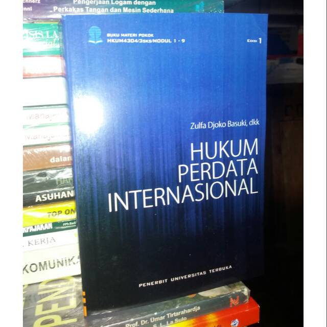 

Hukum perdata internasional by zulfa Djoko B, tahun 2018