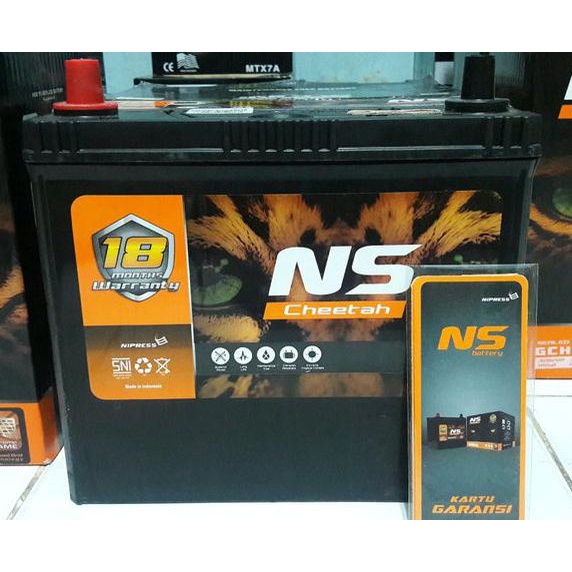 Garansi 18 Bulan Aki Mobil Toyota Agya Altis Ns40Zl Ns Cheetah Aki Kering