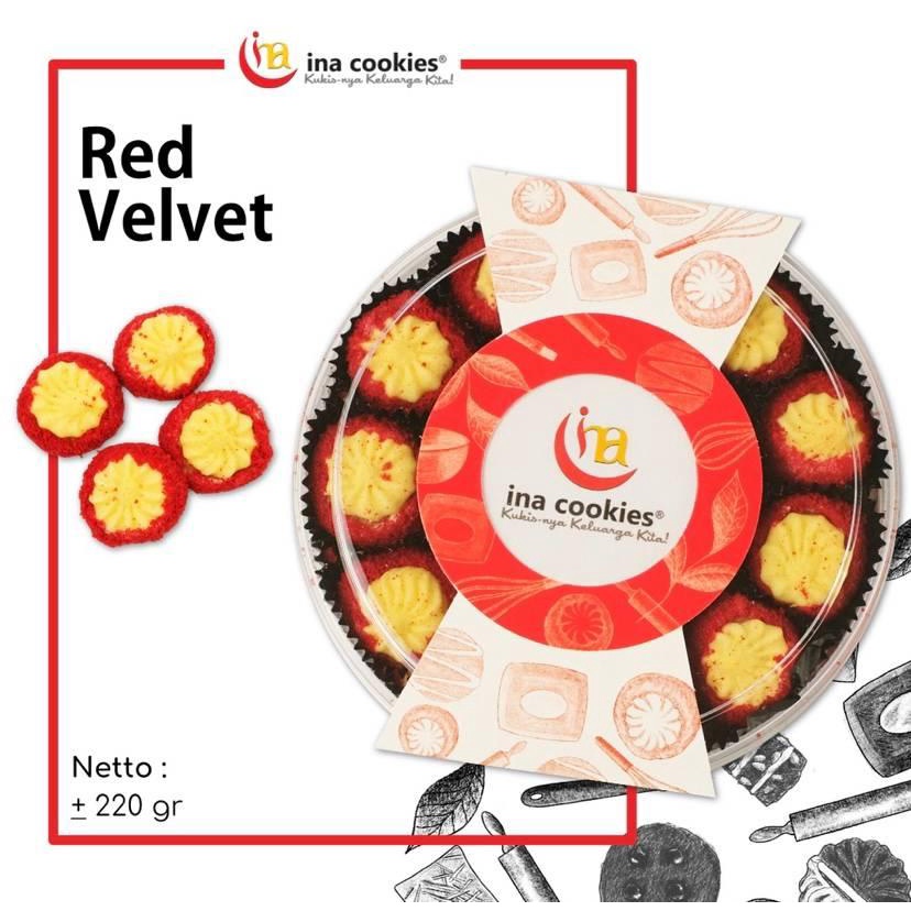 

Ina Cookies - Reguler Putri Red Velvet Reguler Manis