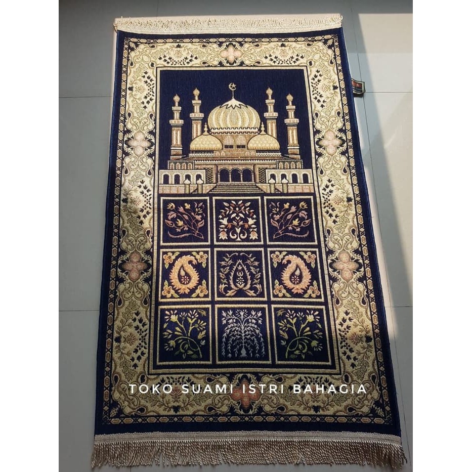 Sajadah Tebal Turki Anti Slip Sejadah Empuk Busa Sajadah Turki Sejadah Tebal Sajadah Turkey Premium
