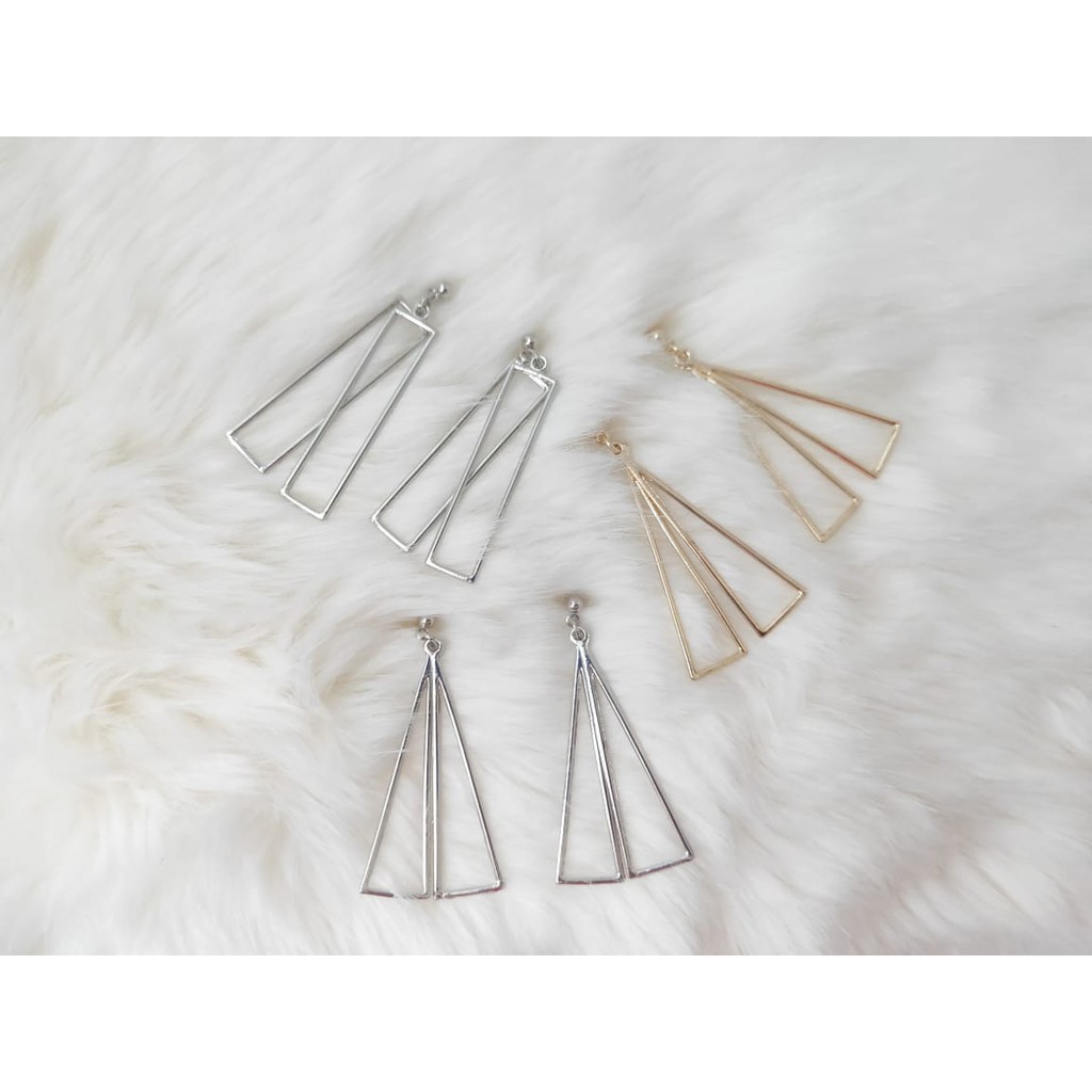 Anting - Anting T - Anting Wanita korea / Anting Terbaru / anting korea / Anting Lucu