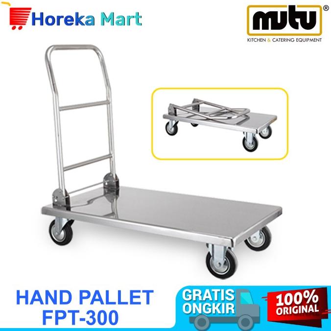 Troli Barang/Troli Stainless/Troli Pengangkut Barang Stainless Fpt-300