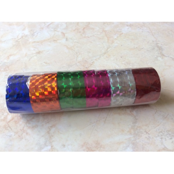 

TERLARIS!! Selotip/ Solasi Plastik Bling Bling Warna Warni