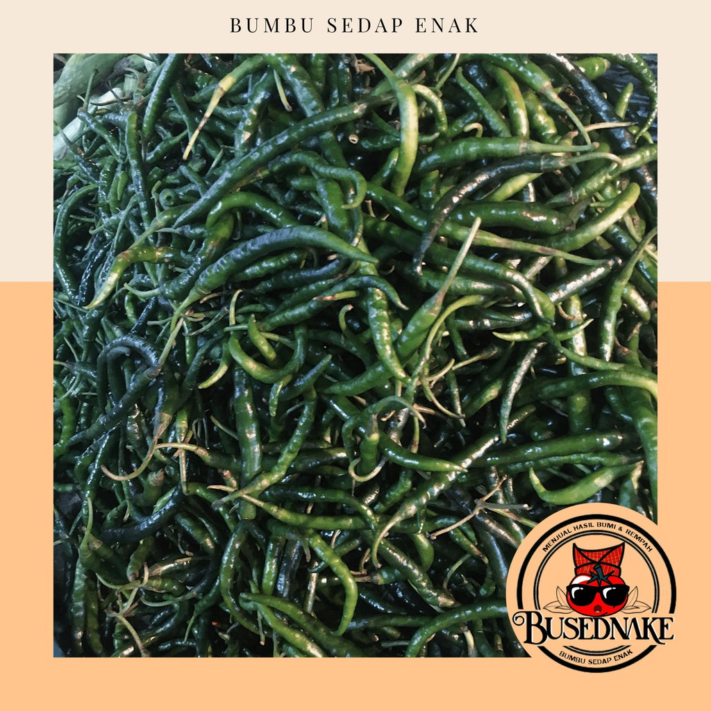 

500gr Cabe Hijau Keriting