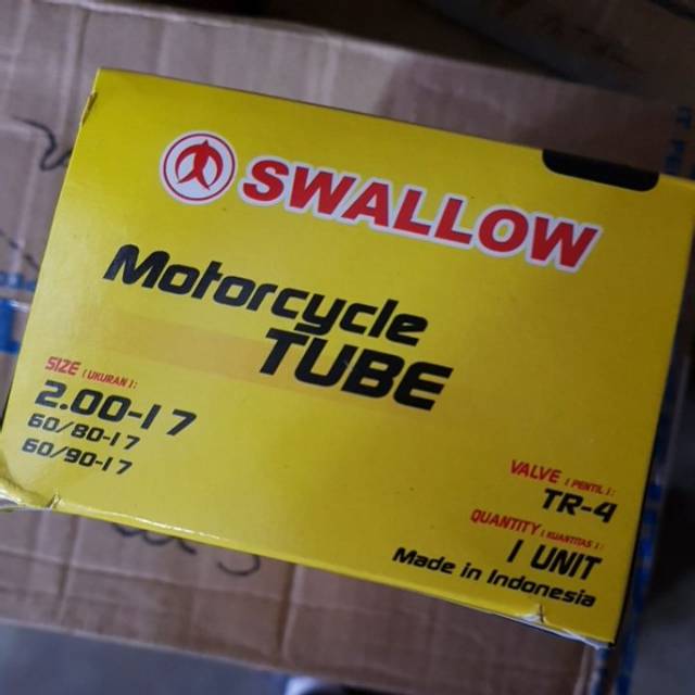 Ban dalam swallow 200-17 / 215-17. harga grosir. ban dalam motor.