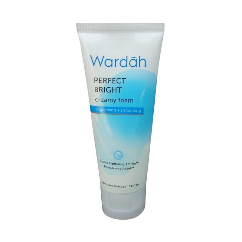 Wardah Perfect Bright Creamy Foam Bright Smooth/Oil Control 100 ml