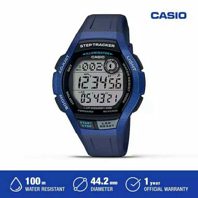 Casio Jam Tangan Pria WS-2000H-2AVDF Original
