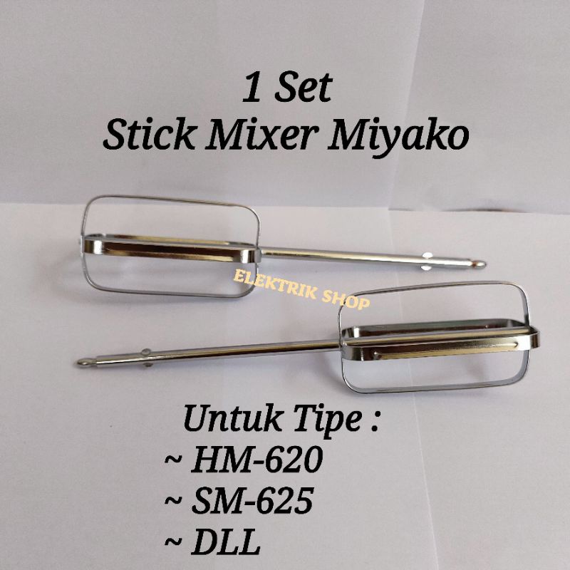 STICK MIXER MIYAKO 1SET HM 620 SM 625 / KOCOKAN MIXER MIYAKO MURAH