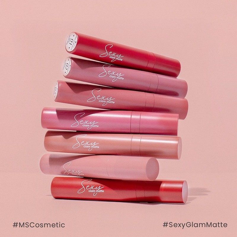 lips matte Ms glow original | sexy glammate ms glow | lipstik matte by ms glow