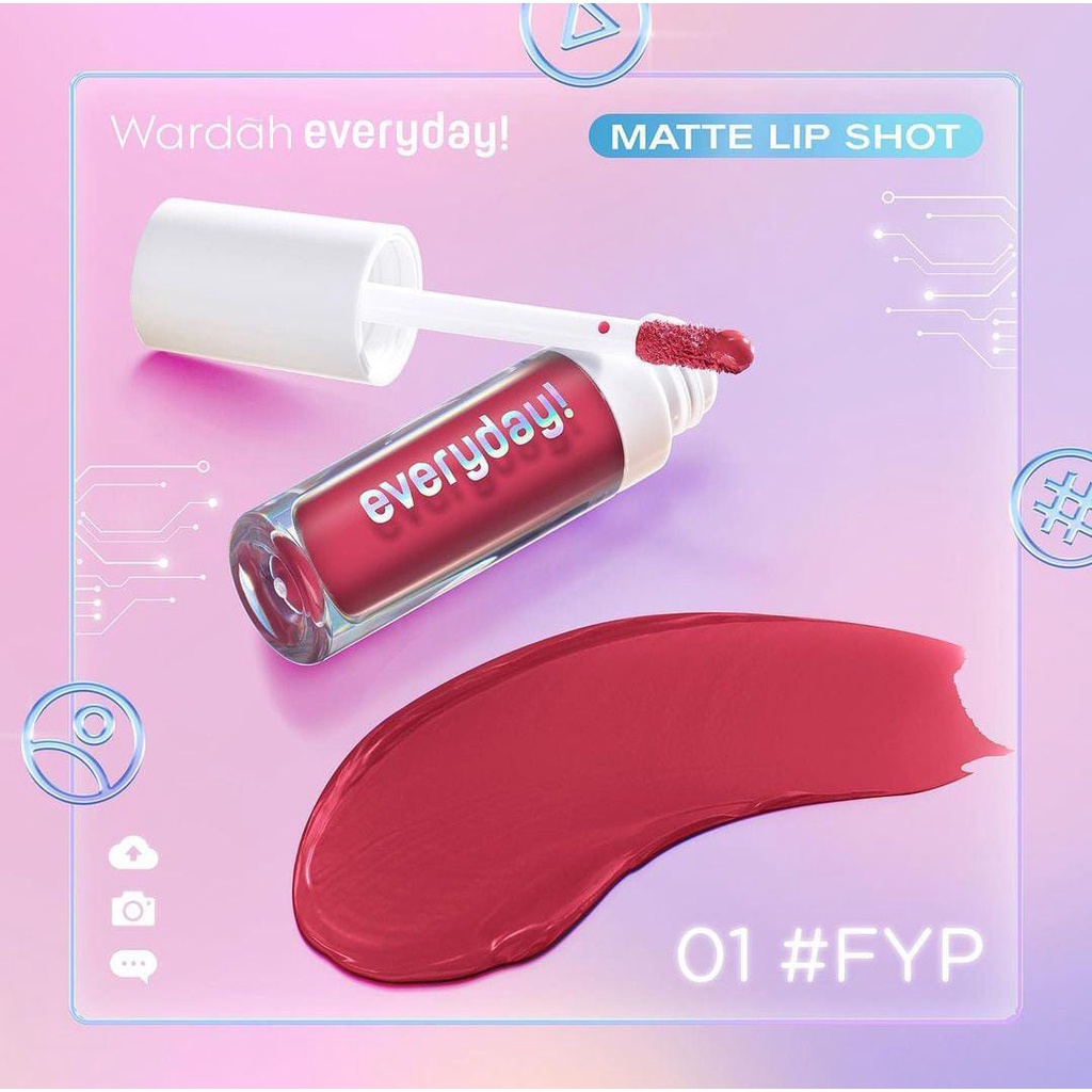 Wardah Everyday! Matte Lip Shot 1.8gr