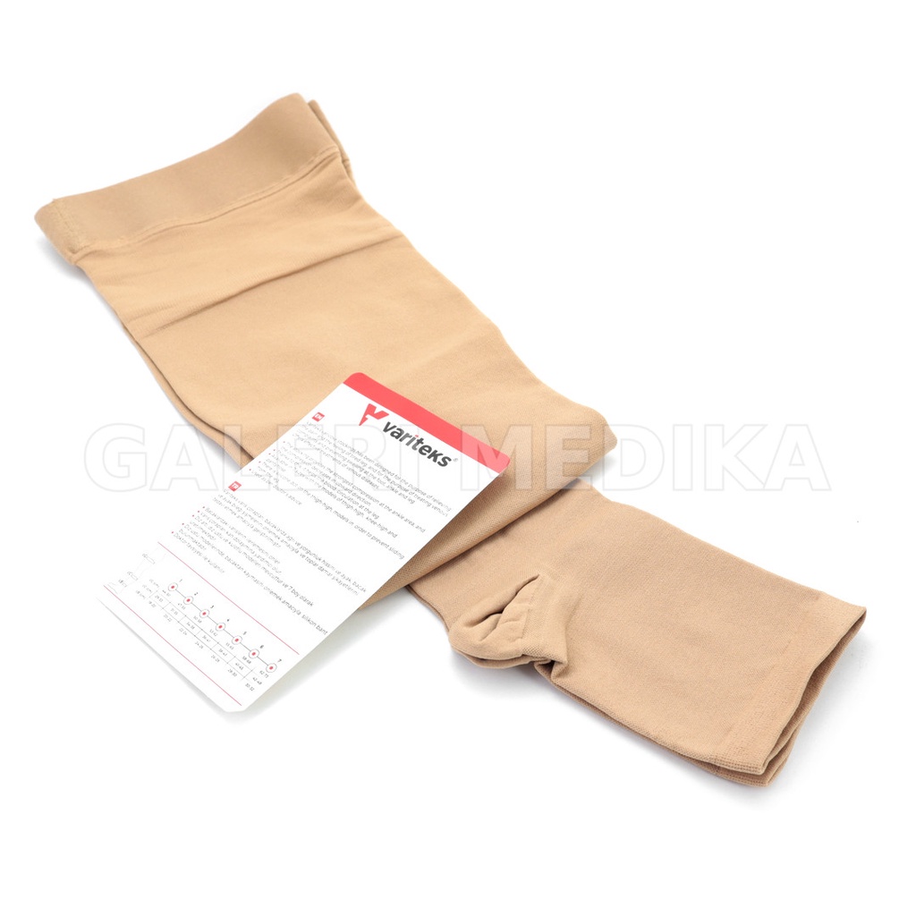 Stocking Varises Variteks 901 Stoking Varises High Compression Thigh High Open Toe - Kompresi Berat 30-40mmHg Kelas 3 / High Compression CCL 3