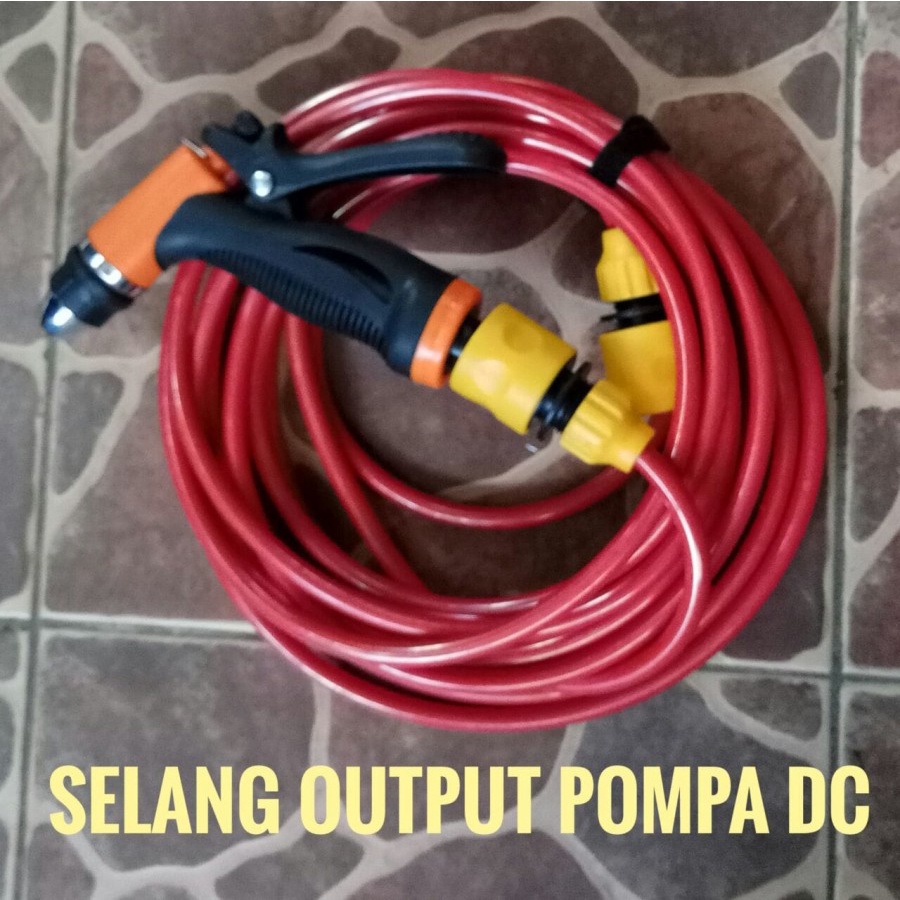 Paket A Lengkap Pompa Air High Pressure Cuci AC | Cuci Motor Mobil