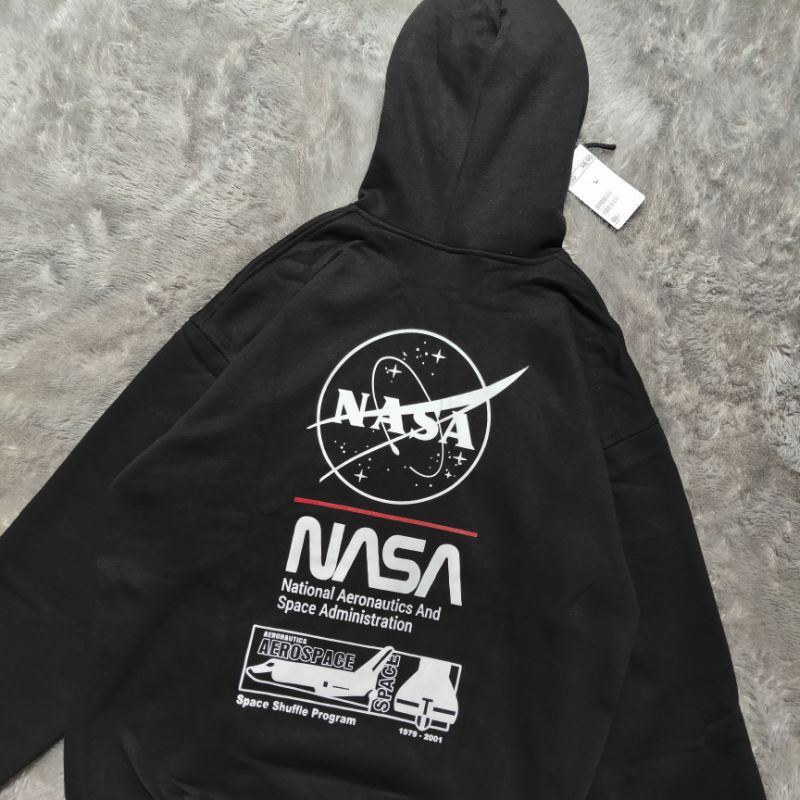 Sweater Hoodie H&amp;M Nasa Aerospace Fulltag &amp; Lebel