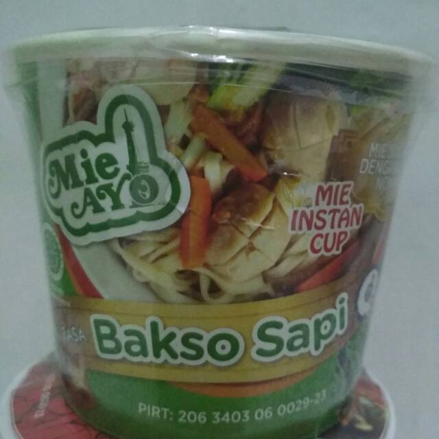 

Mie Ayo Rasa Bakso Sapi