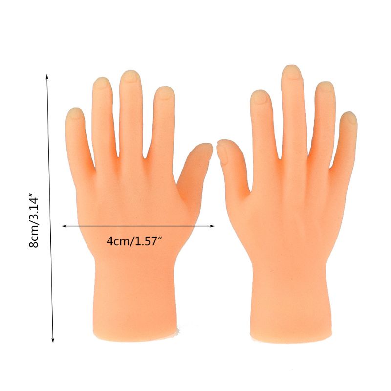 Mary Mini Finger Hands Screepy Halloween Cosplay Kostum Aksesoris Mini Tiny Hands