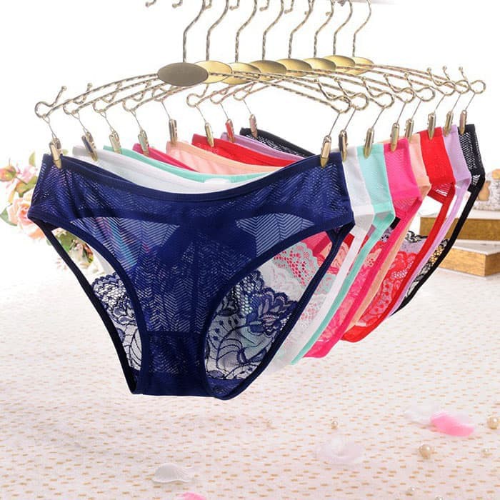 Celana Dalam Wanita Renda Tipis Lembut knicker C0760