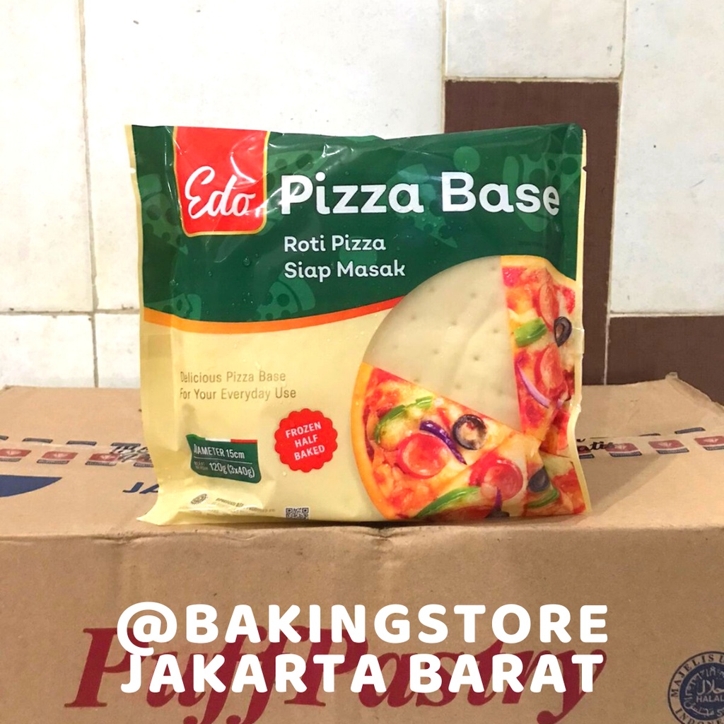 

Edo Pizza Base 120 gr | Pizza Siap Masak