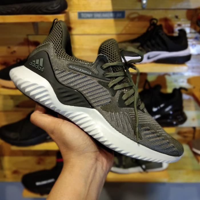 adidas alphabounce beyond green