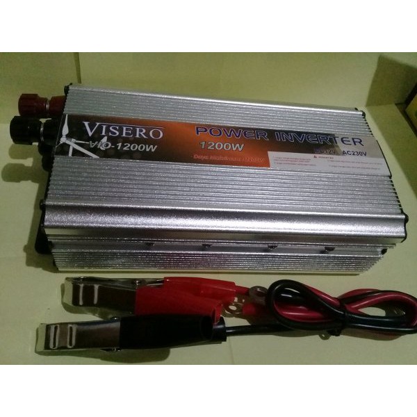 Terbaru       Power Inverter 1200 watt 1200W  - Power inverter Visero 1200W  Murah