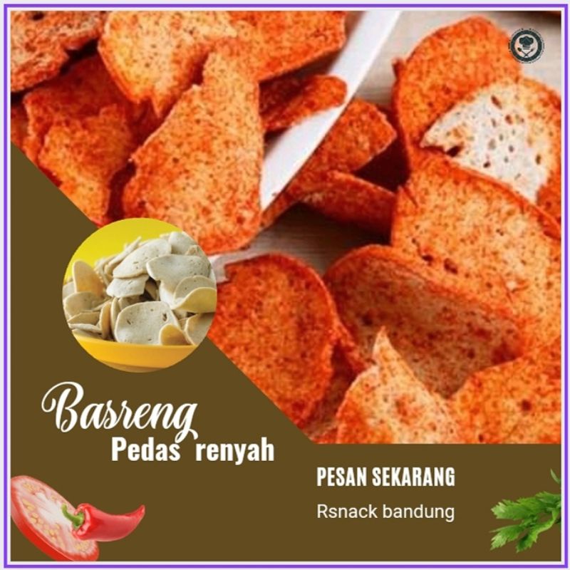 

cemilan basreng pedas bandung 250gr