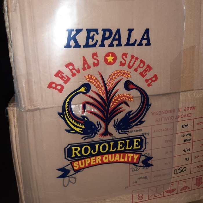 

bg20t01r Plastik Beras 5Kg Cap Bunga / Rojolele Sv012Ss