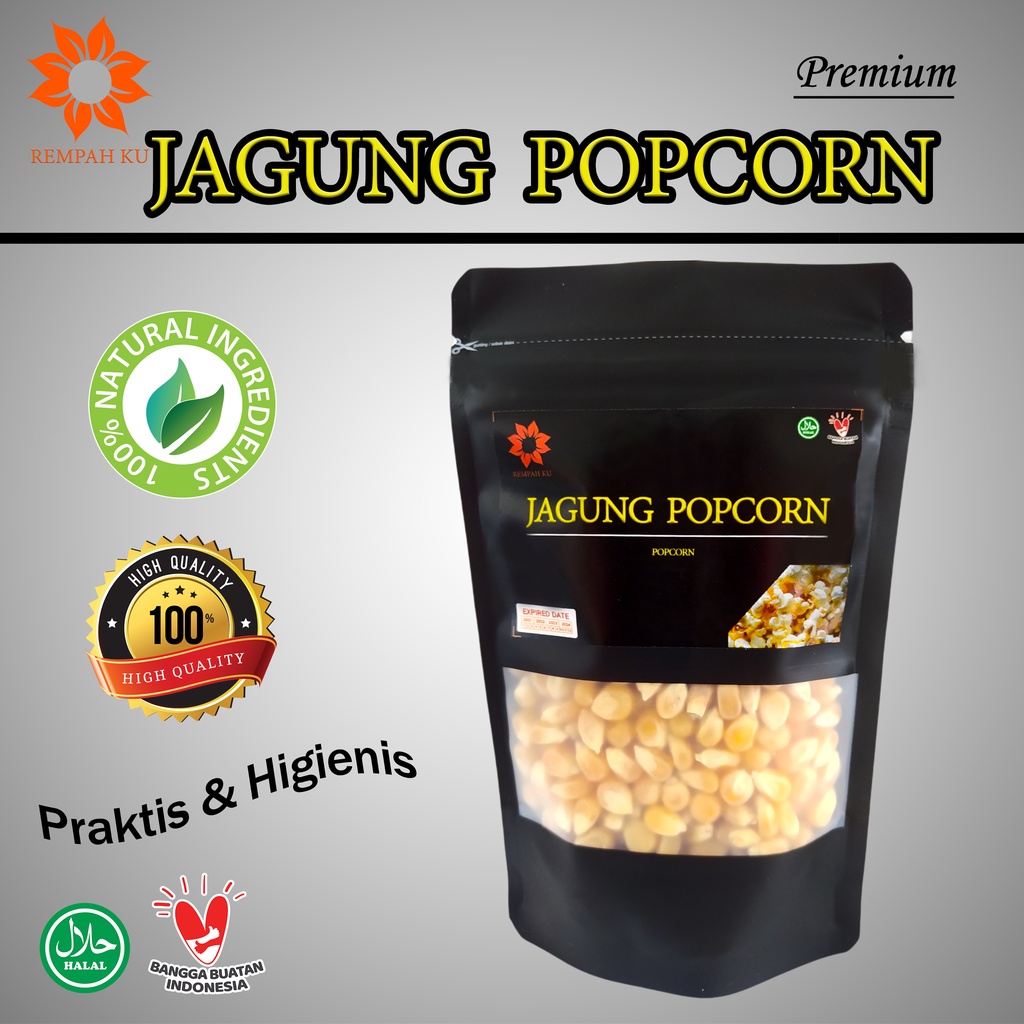 

Jagung Popcorn Mentah 100gr Biji Jagung