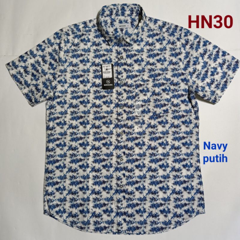 Kemeja Pria Lengan Pendek merk NEVADA branded Matahari Original