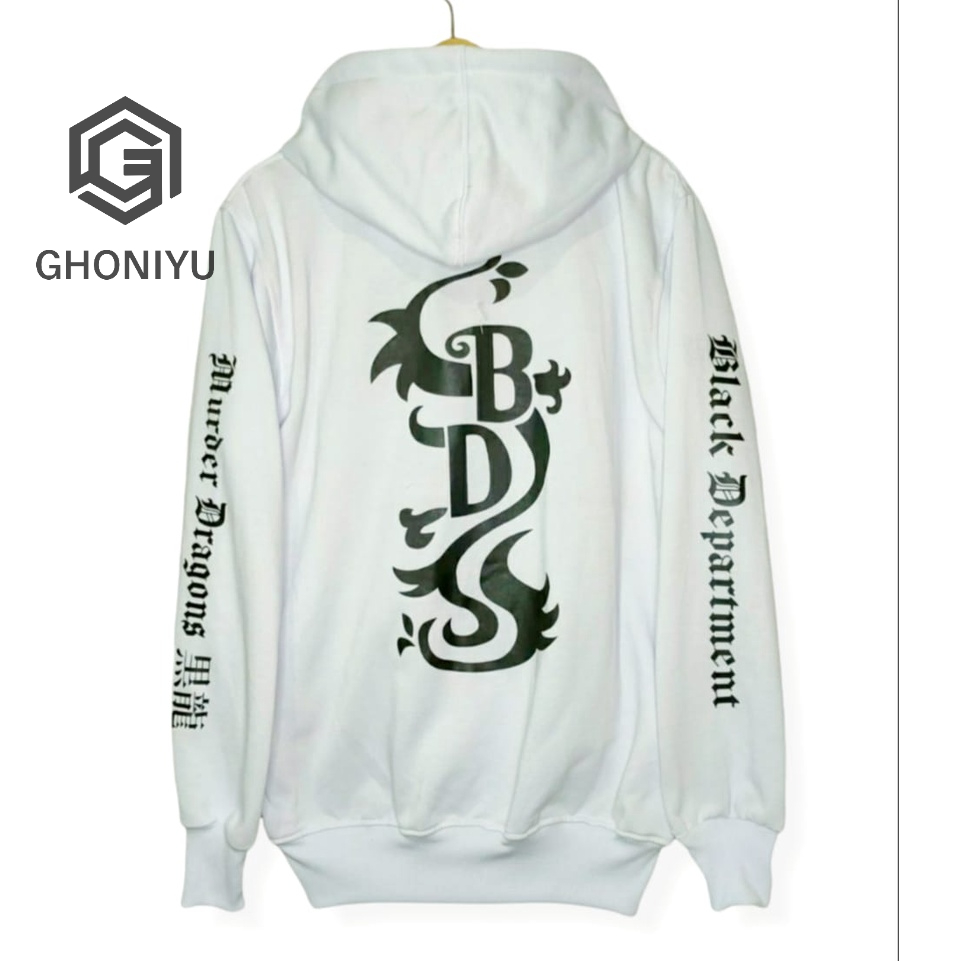 Jaket Sweater Anime Tokyo Revengers Mikey Tokyo Manji Toman Valhalla  Hoodie Pullover Jumbo Murah