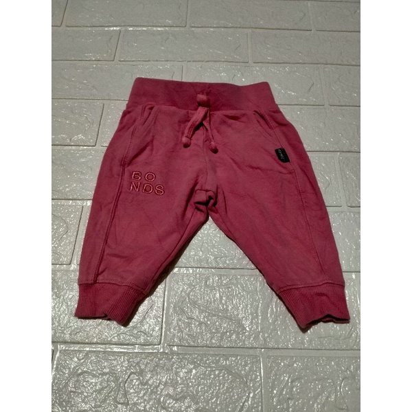 Preloved Celana Jogger Bonds Baby Dusty Pink Preloved Celana Bayi Bonds Baby Preloved Bonds Baby Pan