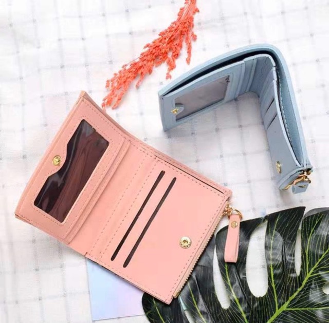 (COD) Dompet Wanita Dompet Lipat Women Wallet Fashion Import Quality❤️❤️MALLSHOPPING❤️❤️