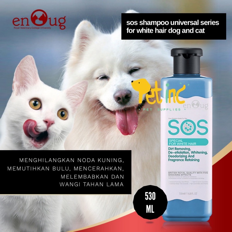 SOS shampoo for whitening, dirt removing and fragrance retaining 530ml