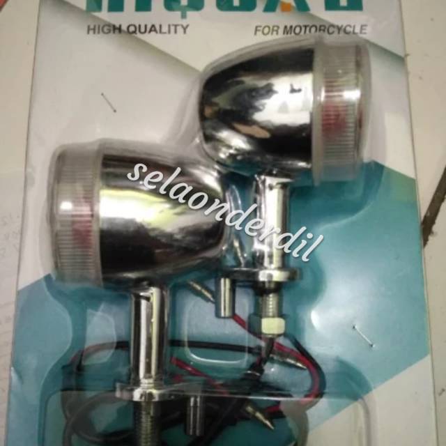 Lampu sen sein belakang righting scoopy karbu scoopy lama