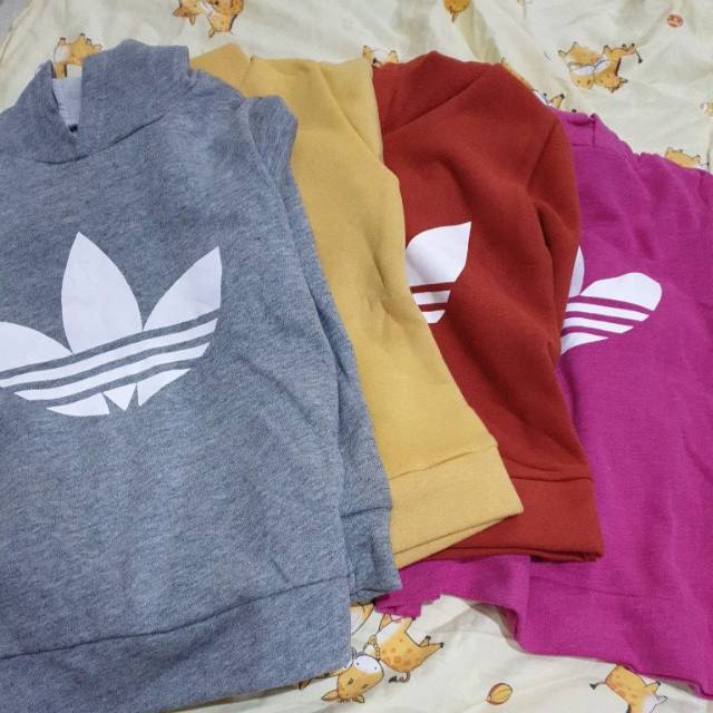 SUPER SALE SWEATER ANAK LOGO ADIDAS TOPI IMPORT
